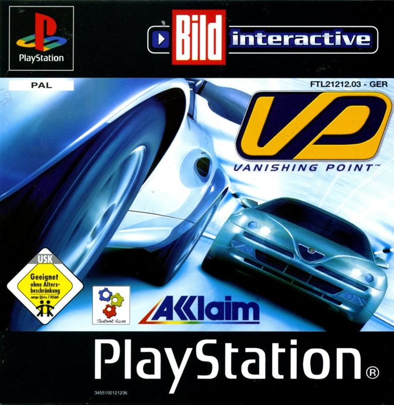 Vanishing Point box art for Playstation